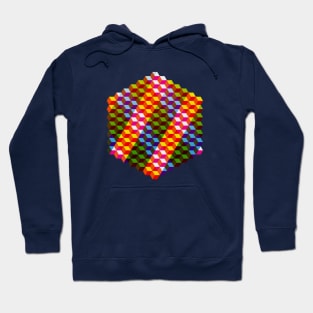 Shifting cubes Hoodie